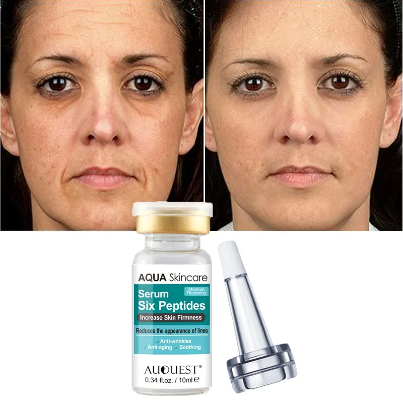 

AUQUEST Hexapeptide Remove Wrinkles Serum Face Care Moisturizing Nourishing Anti-Aging Beauty Products Brighten Skin Cosmetics
