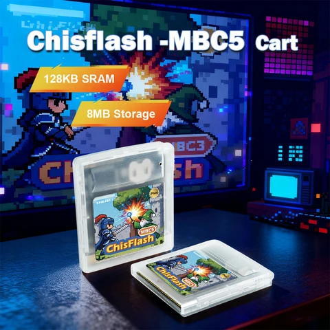 Перезаписываемый картридж ChisFlash для Gameboy/Gameboy Advance 8 МБ