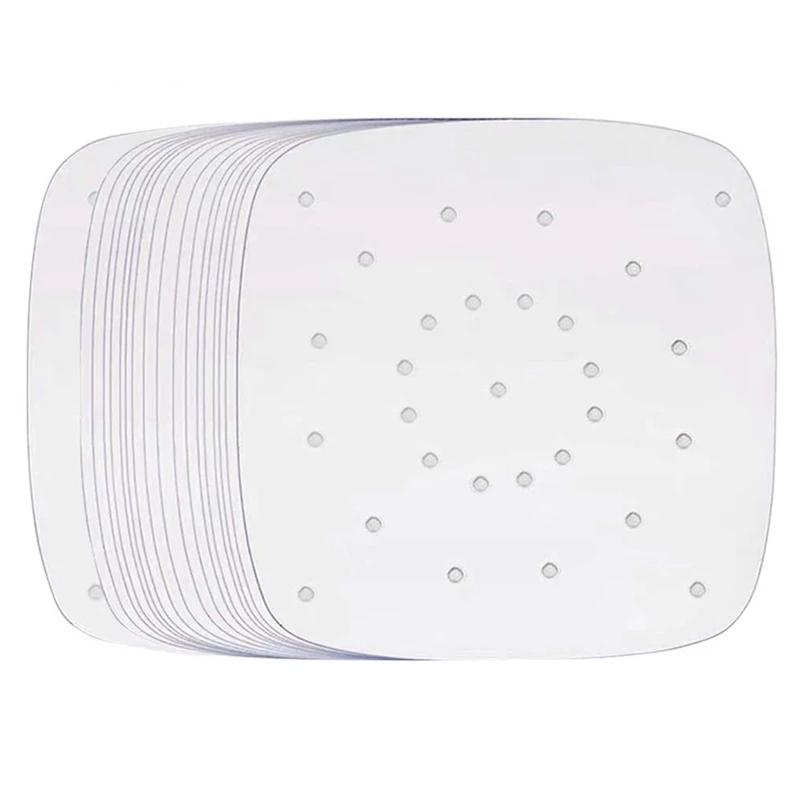 

Air Fryer Parchment Paper,Set Of 100,8.5 Inch Square Air Fryer Parchment Liner/Bamboo Steamer Paper/Perforated Parchment