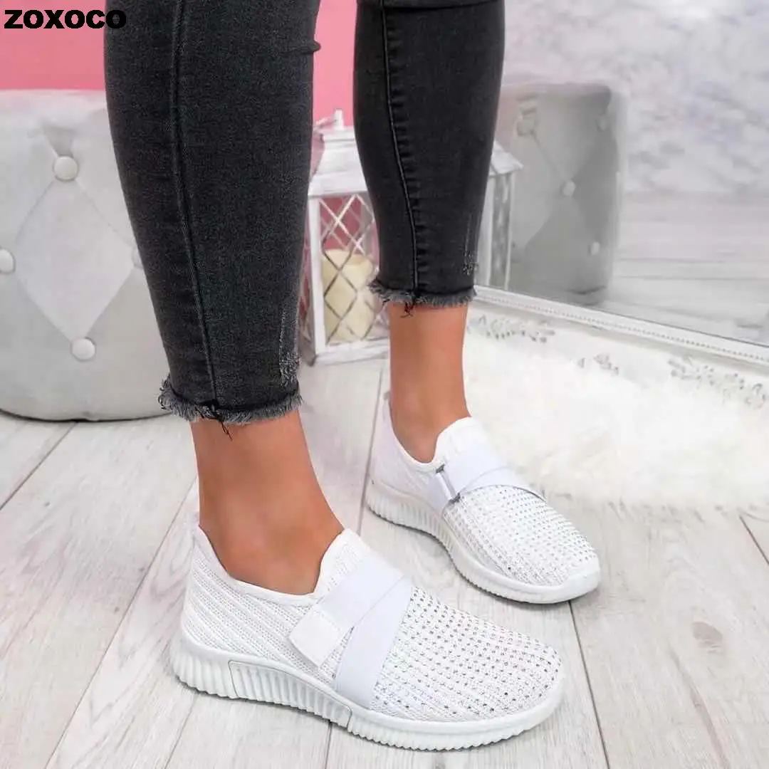 Sneaker Women Shoes Sport Casual Shoes for Women 2022 Mesh Breathable Solid Shoes New Style Female Chaussure Femme Zapatos Mujer
