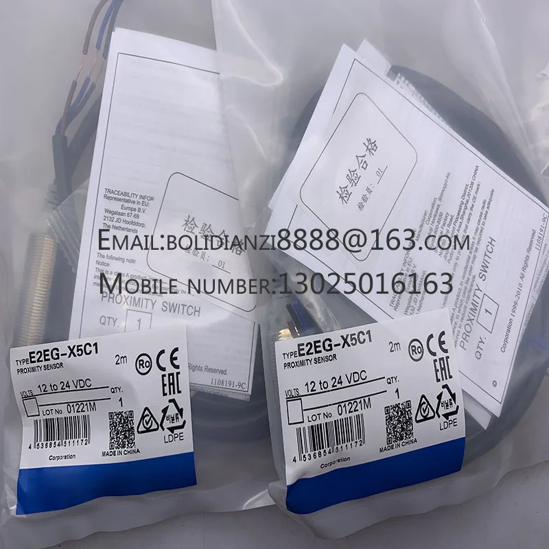 Новый датчик приближения E2EG-X5B1-M1 E2EG-X5B2-M1 Гарантия один год В наличии