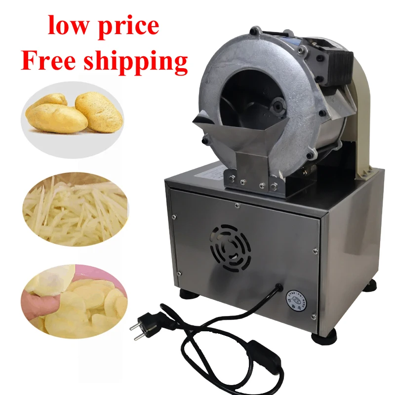 

Commercial Electric Slicer Potato Radish Cucumber Shredder Onion Cutter Machine Multifunction Vegetable Cutting Machine