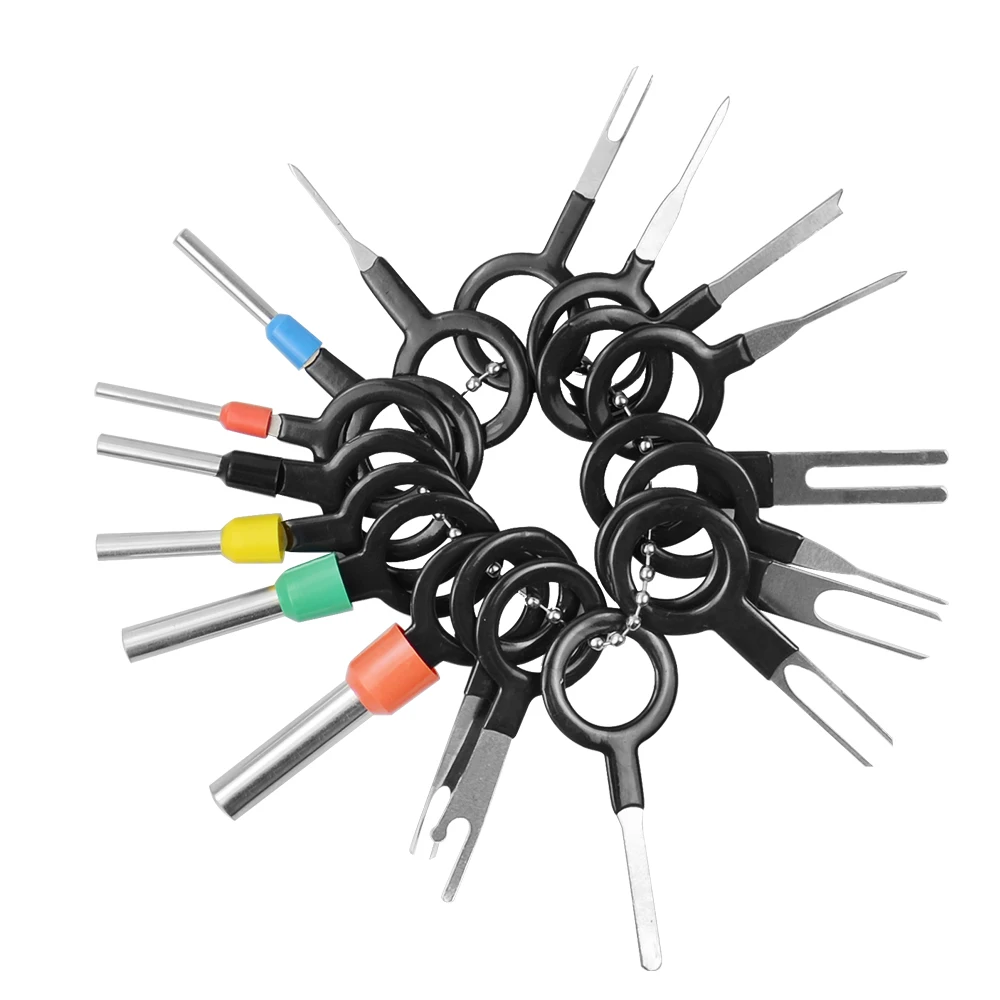 18 шт. инструмент для снятия клемм обжимной соединитель автомобильной