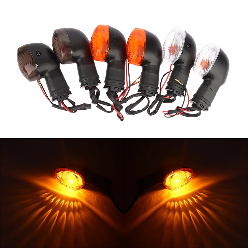 

One Pair For R1 R6 XJ6 FZ1 FZ6 FZ8 MT07 09 Front Back Blinker Motorcycle Turn Signal Light Indicator Lamp