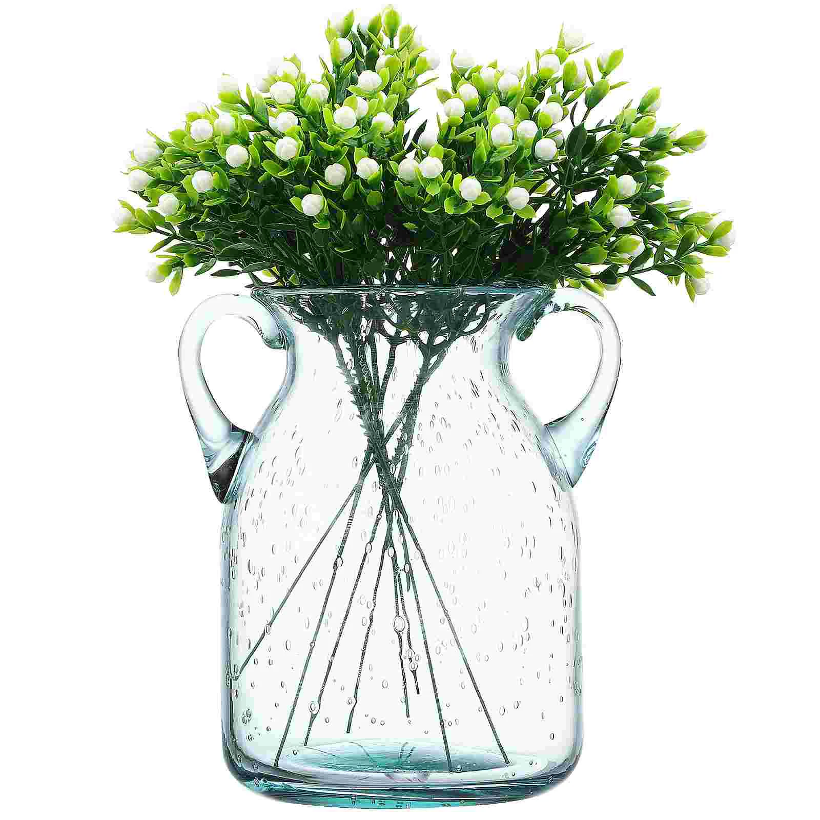 

Ваза для домашнего декора Декоративные декоративные вазы для маленьких цветов, прозрачные центральные части из стекла