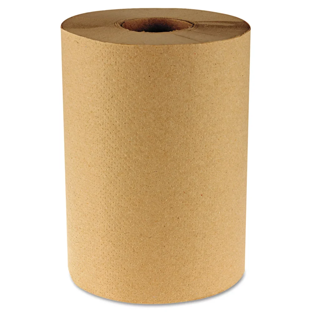 

Boardwalk Hardwound Paper Towels, 8" x 350ft, 1-Ply Natural, 12 Rolls/Carton -BWK6252 papier toaletowy