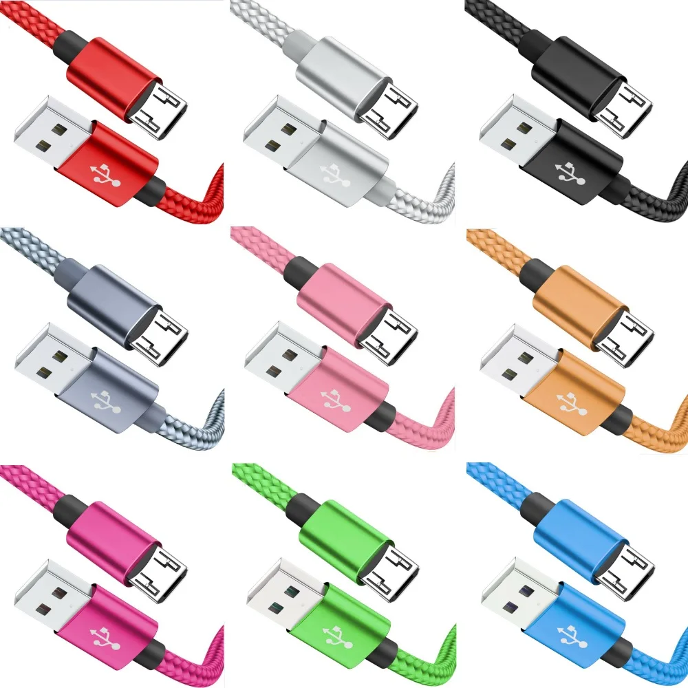 

Usb-кабель Micro V8 5Pin для Samsung S6 s7 htc lg xiaomi Huawei 1 м 2 м 3 м