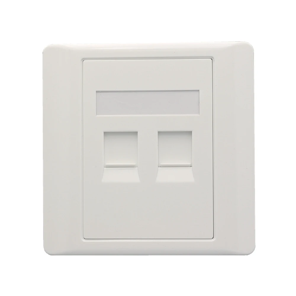 Рисунок 5 - Сетевая розетка 1/2 порта CAT6 гигабитная