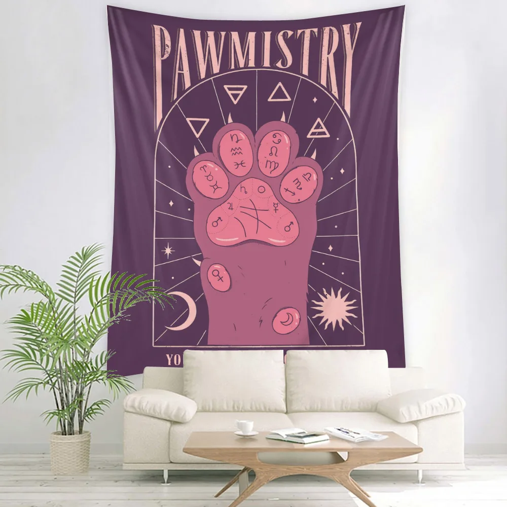 

Гобелен с изображением кошачьих лап XIANYUNHE