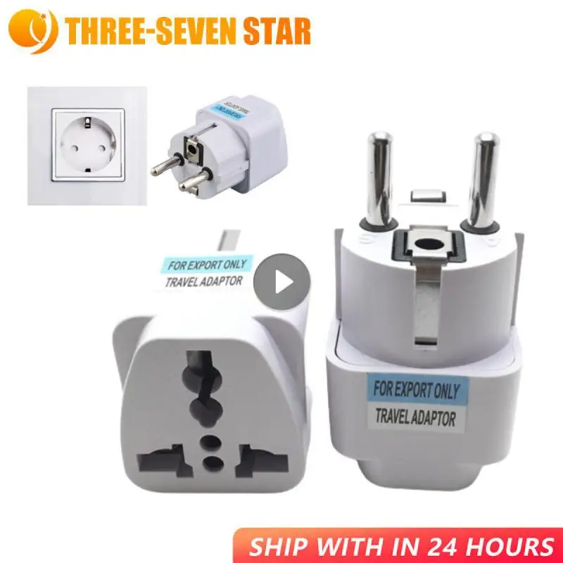 

Новый европейский немецкий переходник для розетки с двумя отверстиями, Универсальный переходник для розетки, дорожный переходник, аксессуары