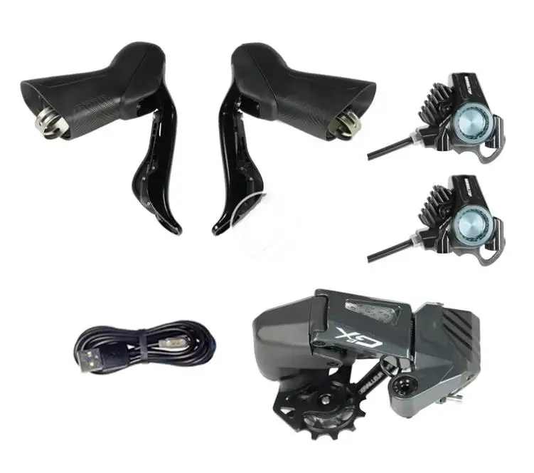 WHEELTOP EDS GEX Gravel Electronic Wireless Groupset 3-14Speed гидравлический дисковый тормоз