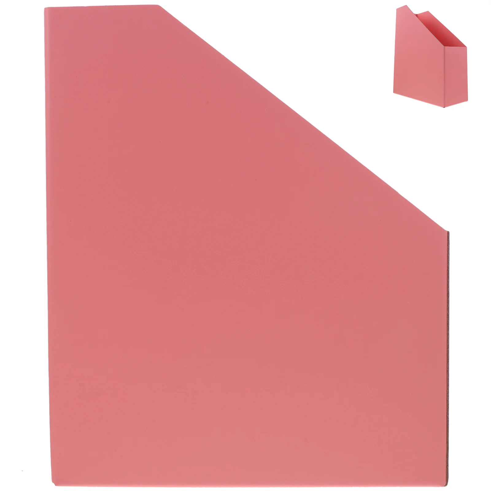 

1pc Magazine File Holder Desktop Binder Folder Kraft Paper File Holder Documents File Box Office Supplies