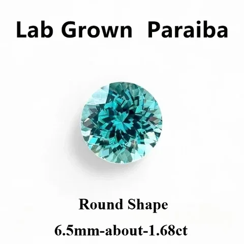 Лабораторный сапфир Параиба для ювелирного дела