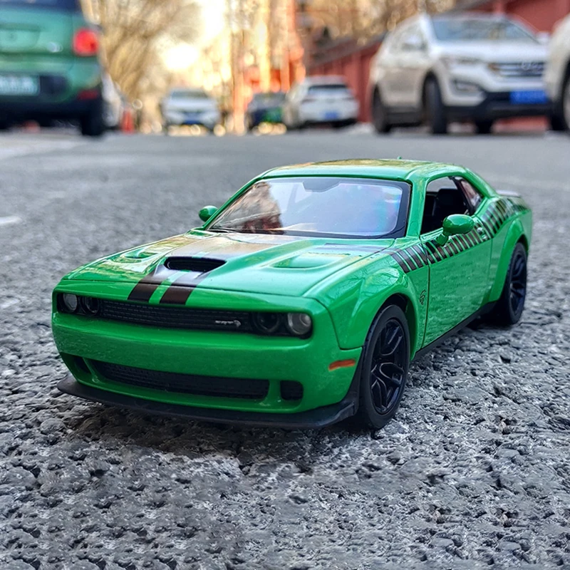 

Модель автомобиля Dodge Charger SRT Hellcat, модель автомобиля из сплава, имитация симицита, игрушки для детей, коллекция подарков для детей, 1:24