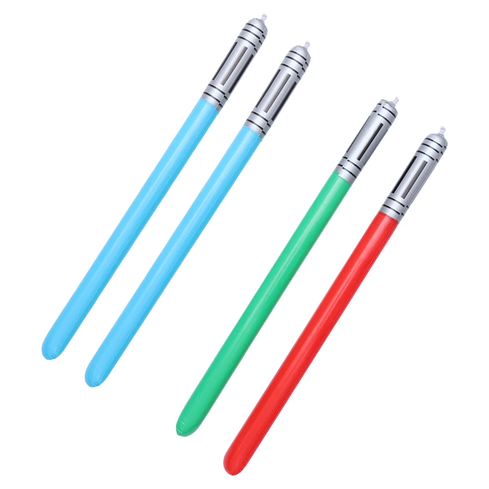 4 шт. надувной световой меч из ПВХ игрушка-палка детские игрушки детский реквизит