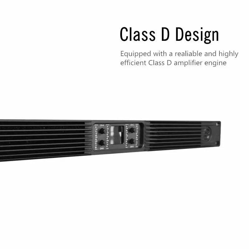 Усилитель мощности K420 High Power 2000W 4-канальный 1U класса D для сабвуфера PA (art.: 3920dc83aa078) - 3920dc83aa078