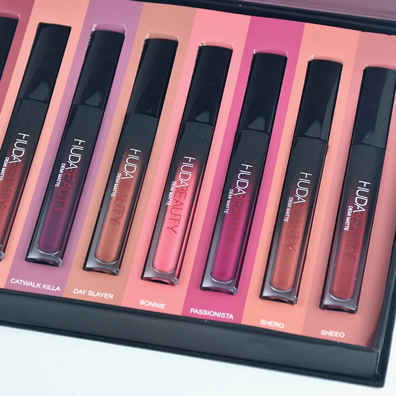 

12Pcs/set Waterproof Matt Lip Gloss Set Lip Tint Combo Waterproof Long-wear Liquid Lipstick Lip Colour Lips Makeup Cosmetics