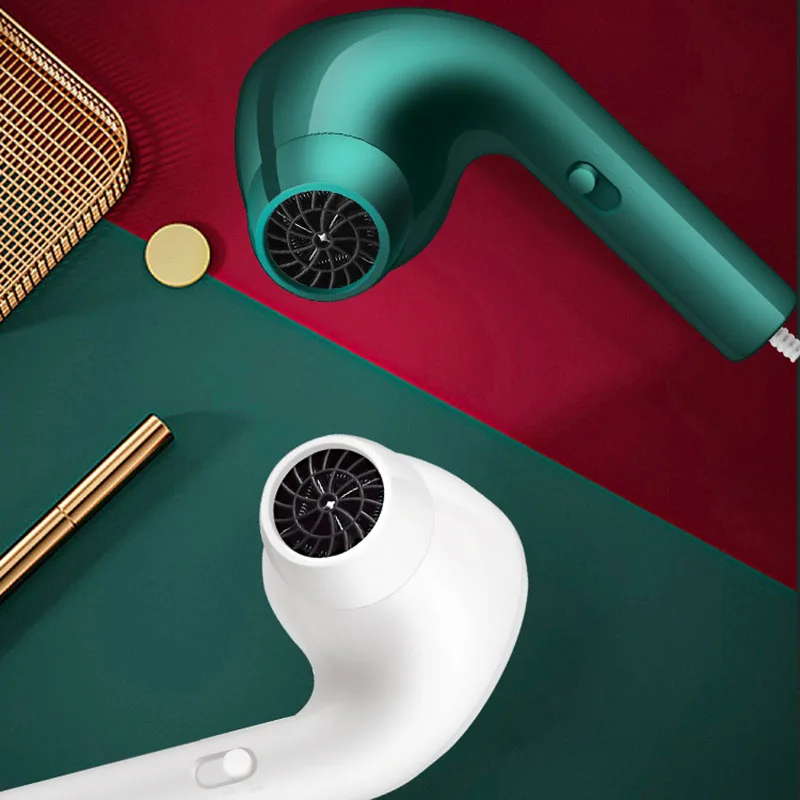 

GW 220V Blow Dryer Household High-Power Hair Dryer Electric Hair Dryer Household Salon Blow Canister EU Plug