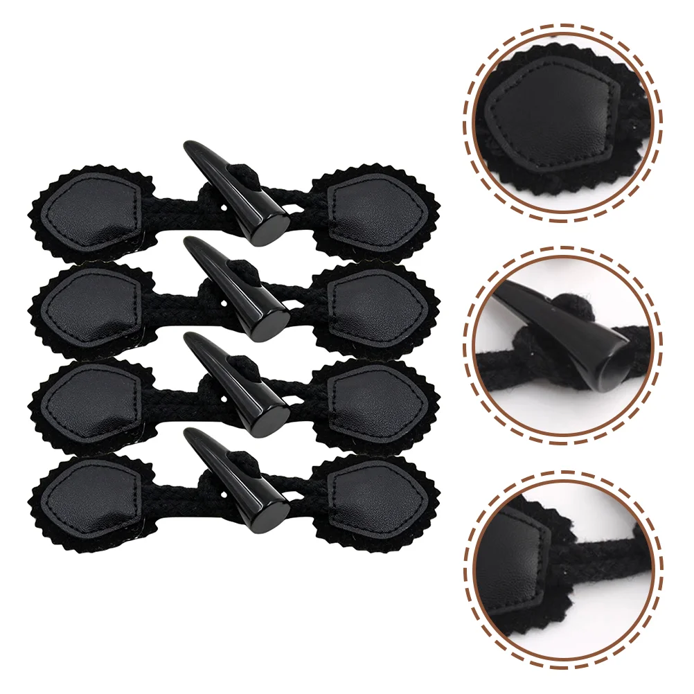 

Toggle Buttons Coat Buckles Closure Duffle Sew Clothing Diy Button Fasteners Pu Horn Sewing Wooden Vintage Toggles Fastener