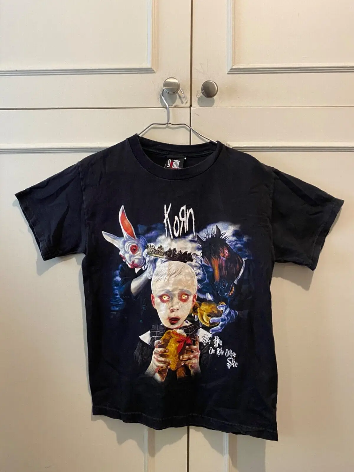 Винтажная рубашка Korn в стиле 1920-х, с другой стороны