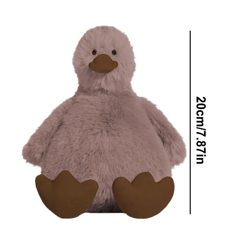 Утка плюшевая милая подушка-утка приятная мягкая игрушка-компаньон для сна