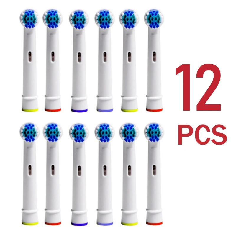 

Сменные насадки для электрической зубной щетки Oral-B, 12 шт., для прецизионной чистки