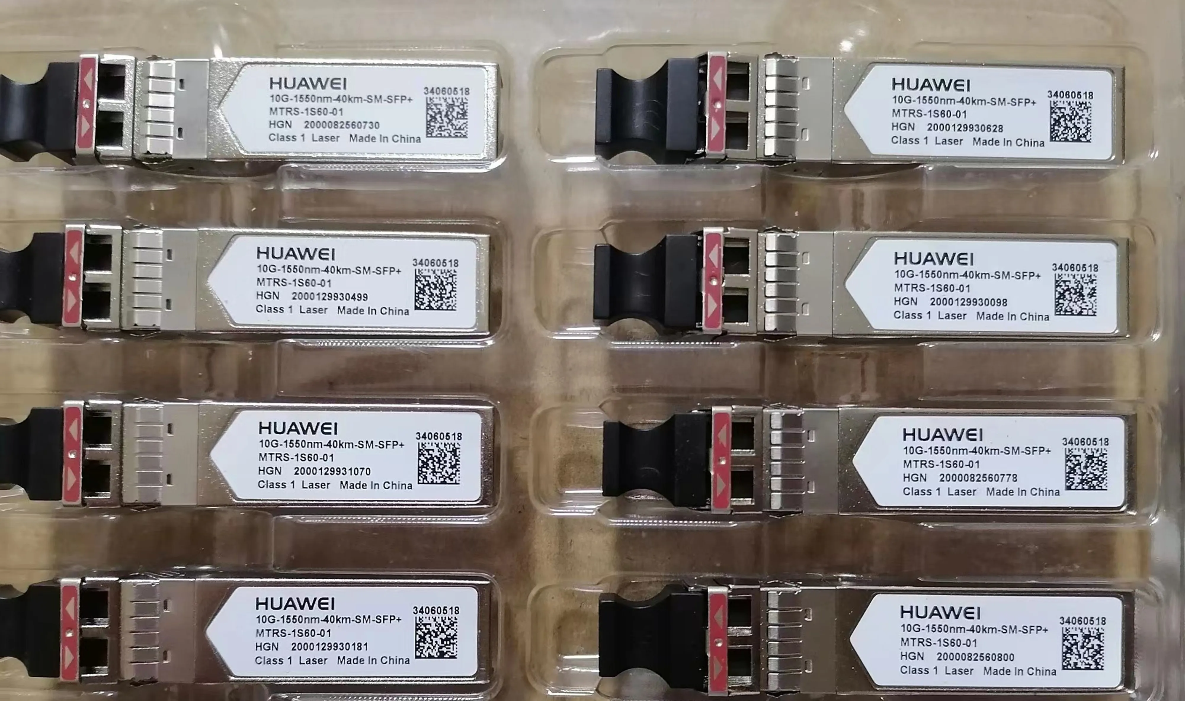 Hua Wei 10GB 40KM SFP Optical Switch 34060518 10G-1550NM-40KM-SM-SFP+ Single-Mode 40KM Optical Transceiver