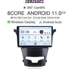 CarPlay 8-ядерный DSP Android 11,0 автомобильный DVD-плеер для SsangYong Korando Actyon 2014 2015 GPS мультимедийное радио 4G LTE стерео RDS 2DIN
