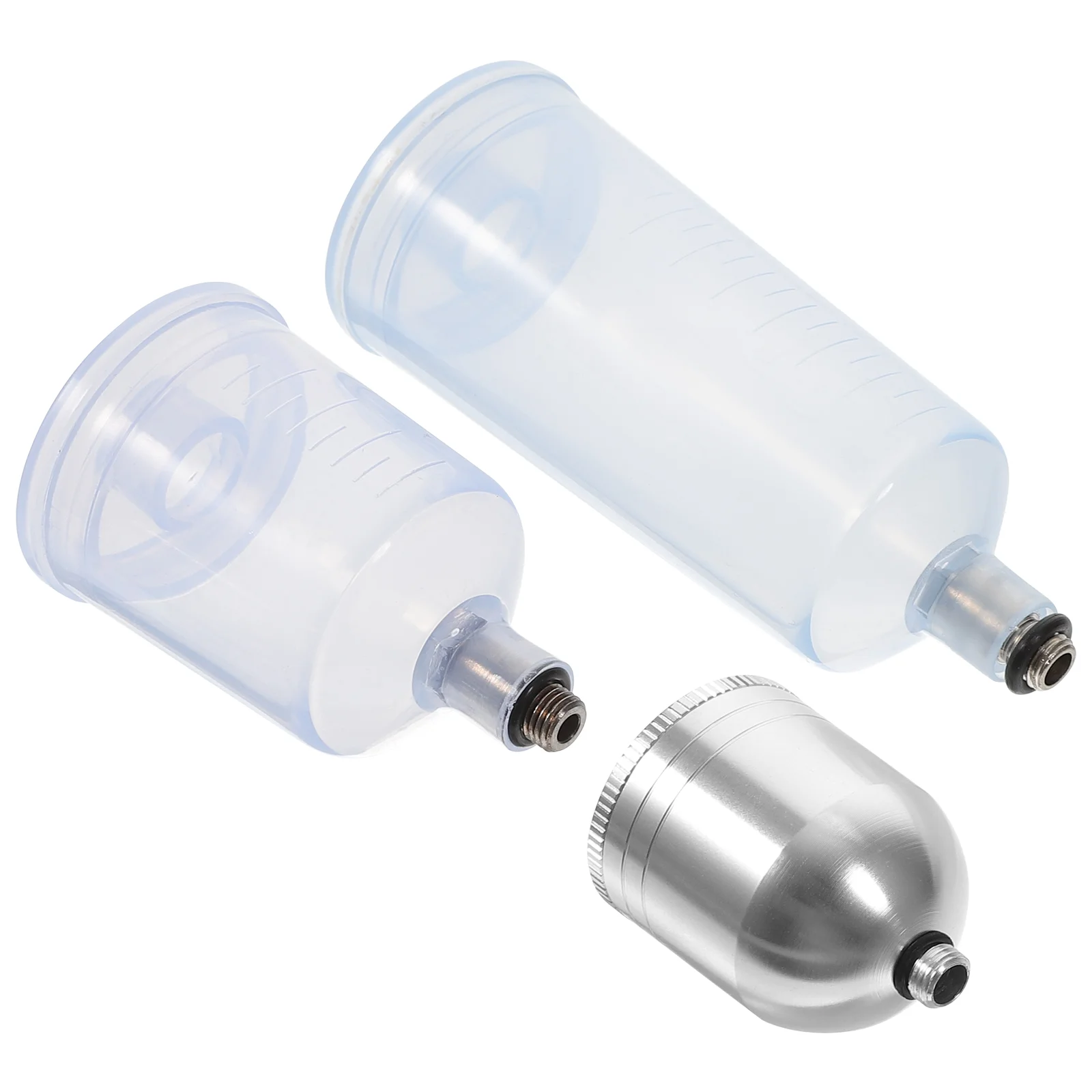 

3pcs Replacement Empty Replaceable Professional Convenient Airbrush Pigment Bottle Refillable Pigment Bottle