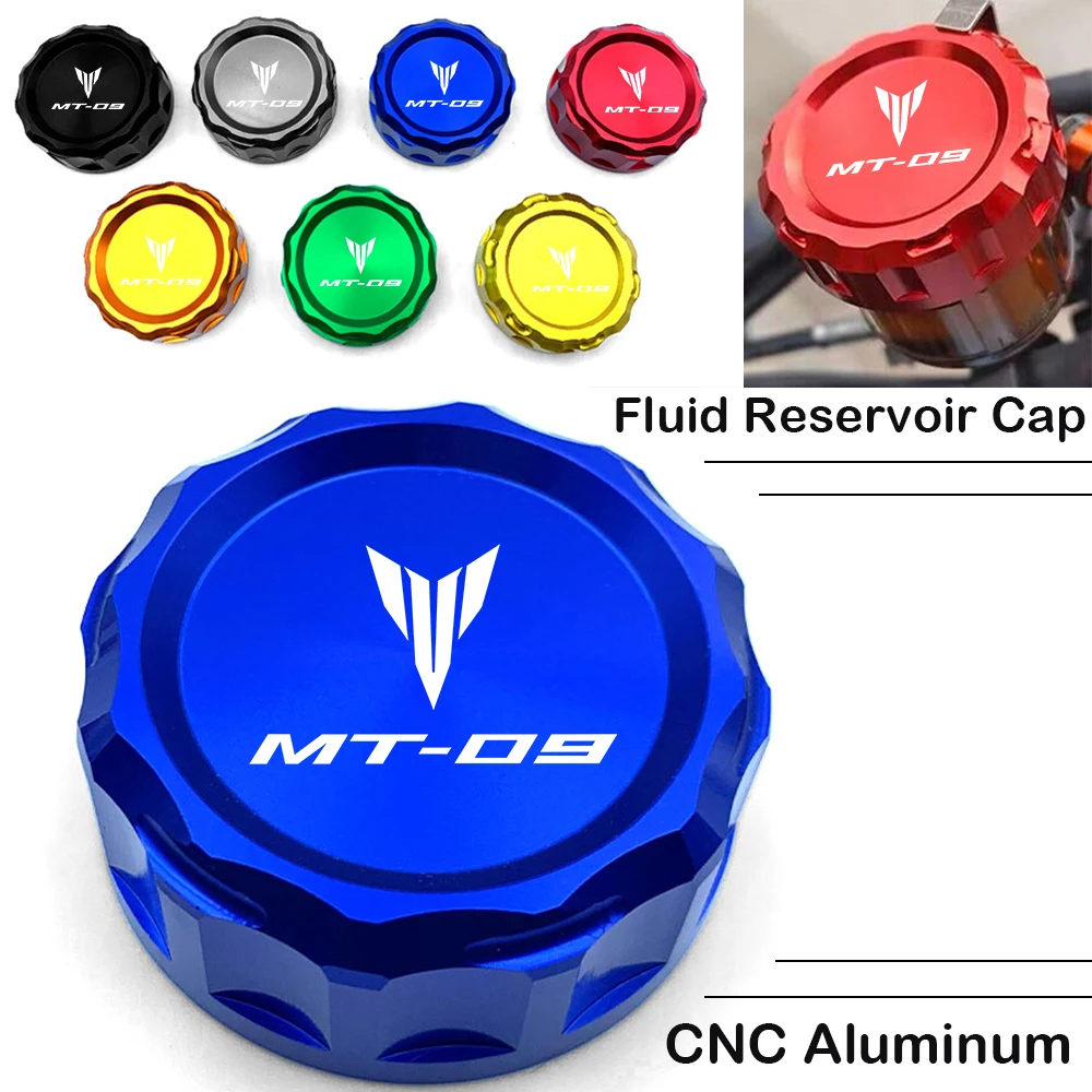 

For YAMAHA MT09 SP 2020-2023 2021 MT-09 Tracer 900/GT 2014-2019 2018 2017 2016 2015 Motorcycle Rear Brake Fluid Reservoir Cover