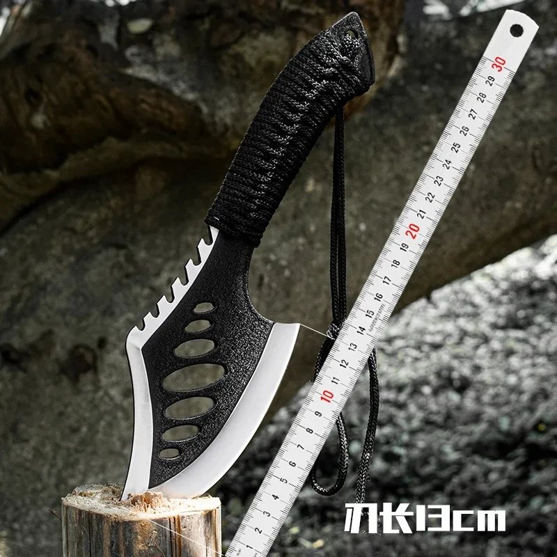 

Outdoor Self Defense Knife Multi-use Woodworking Axe Camping Waist Axe Chopping Wood Tactical Axe Mountain Logging Axe