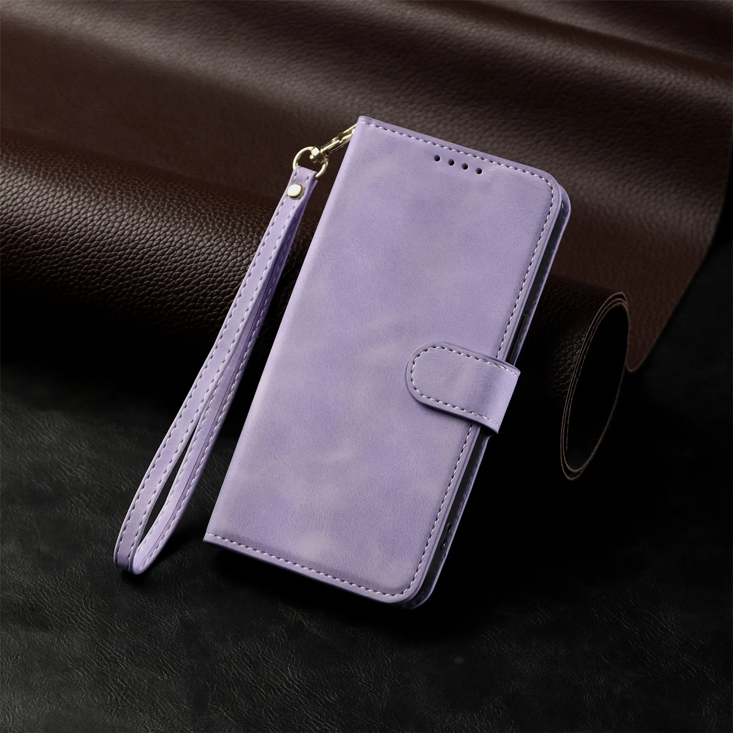 Кожаный флип-чехол для iPhone 16 15 14 Plus 13 Mini 11 12 Pro MAX X XS XR 6 6S 7 8 SE 2020 2022