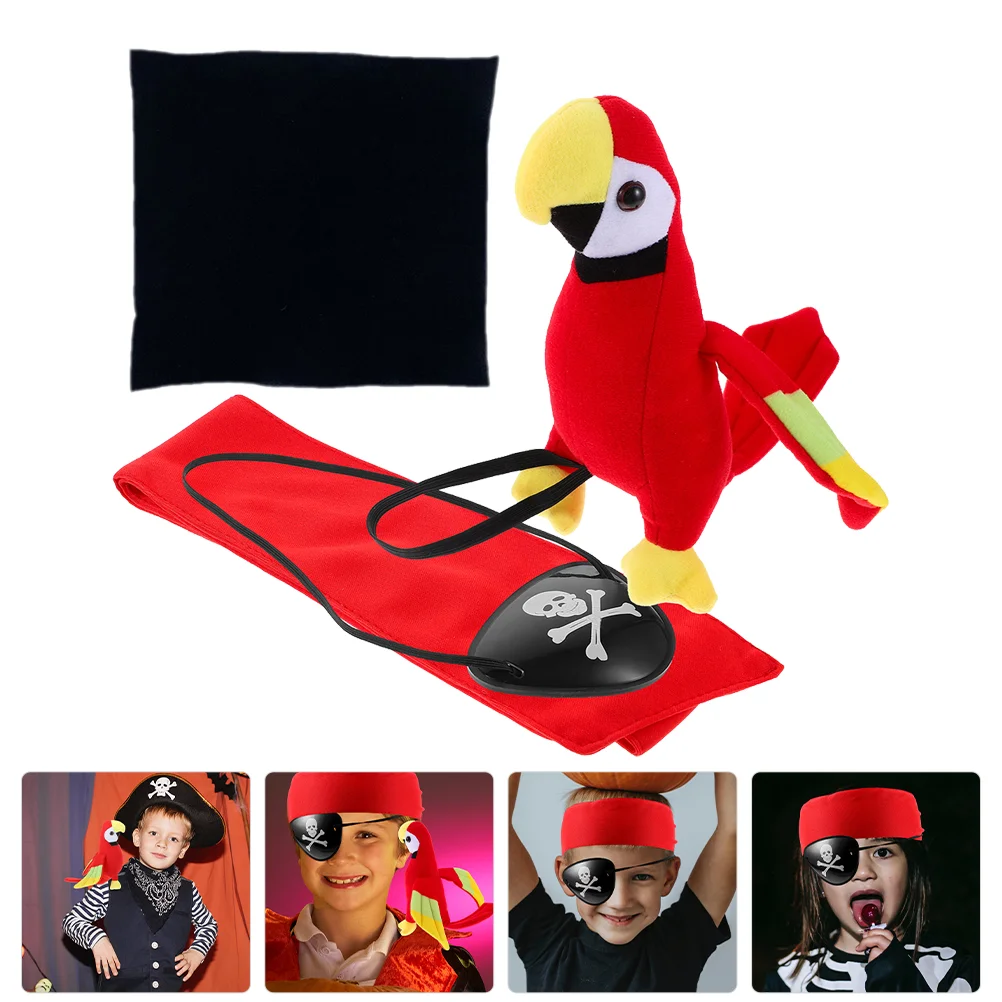 

Halloween Cosplay Props Pirate Party Decor Supplies Head Bandana Headband Cloth Themed Costume Child Makeup Headbands