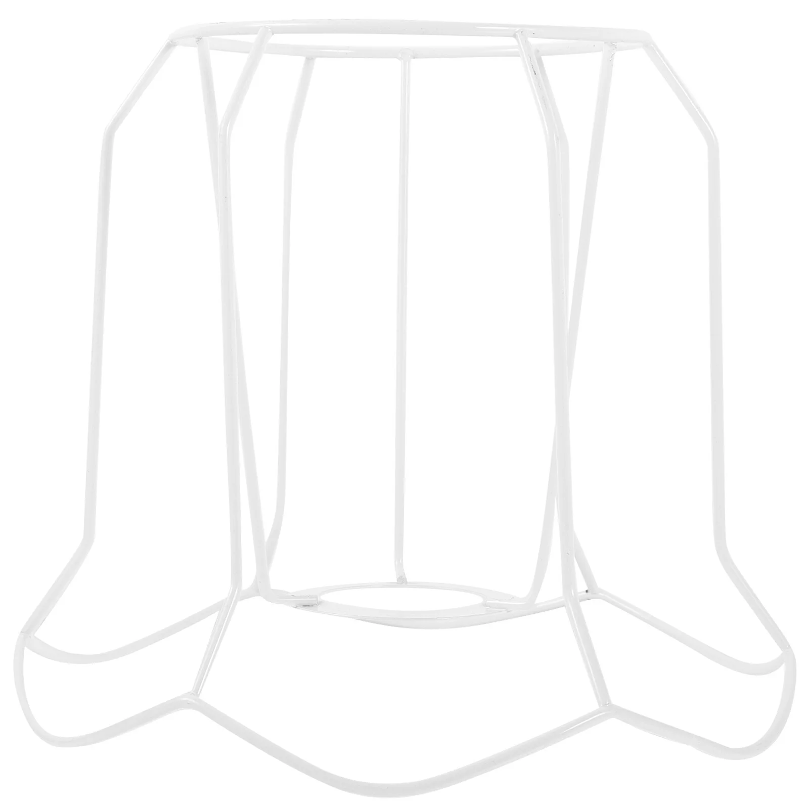 

Light Bulb Lampshade Making Frame Bracket Accessories Iron Desk Lights Wire For Shades Table