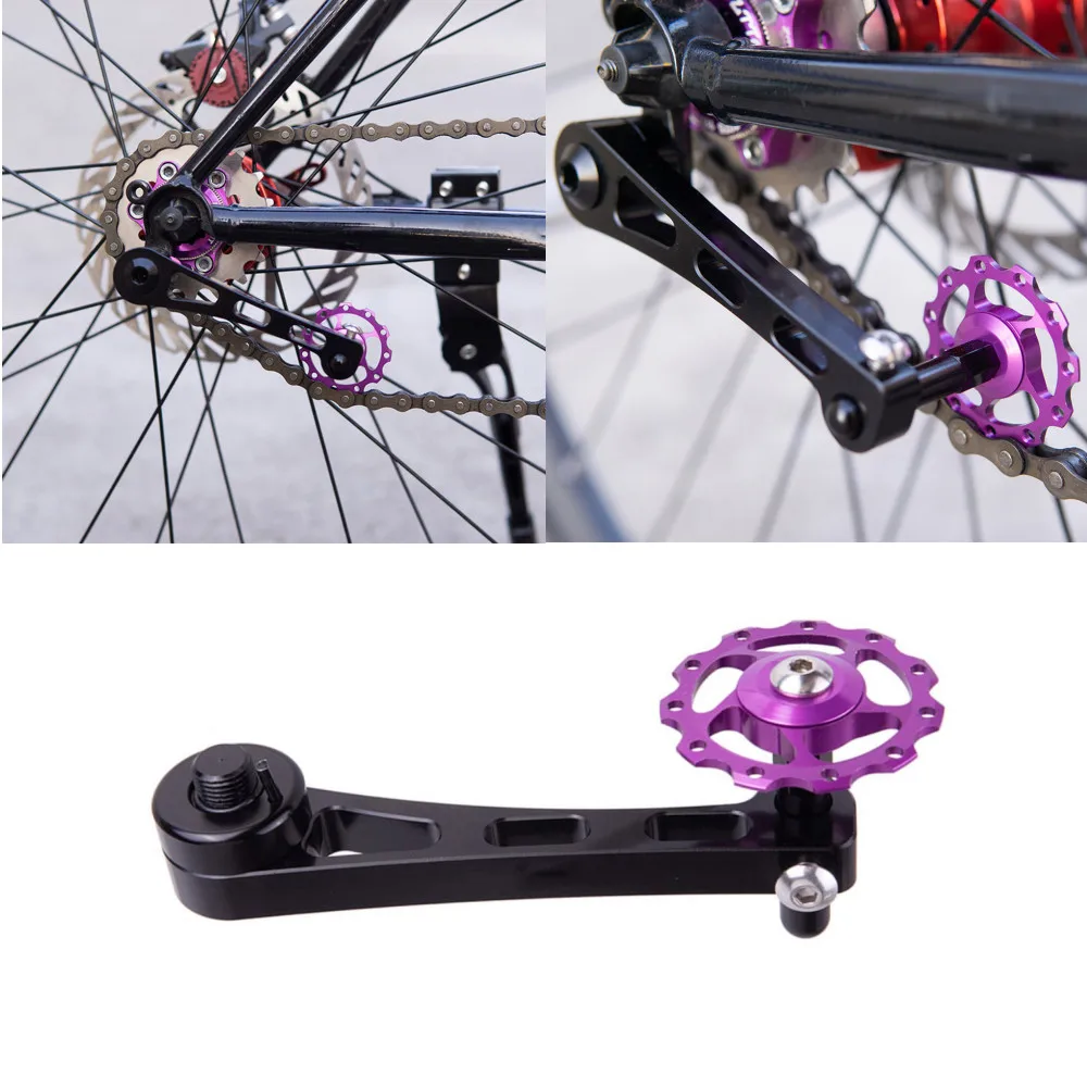 MTB Bicycle Single Speed Cassette Cog Derailleur Chain Tensioner Speed Bike Sprocket Freewheel Gear Chain Guide Pulley