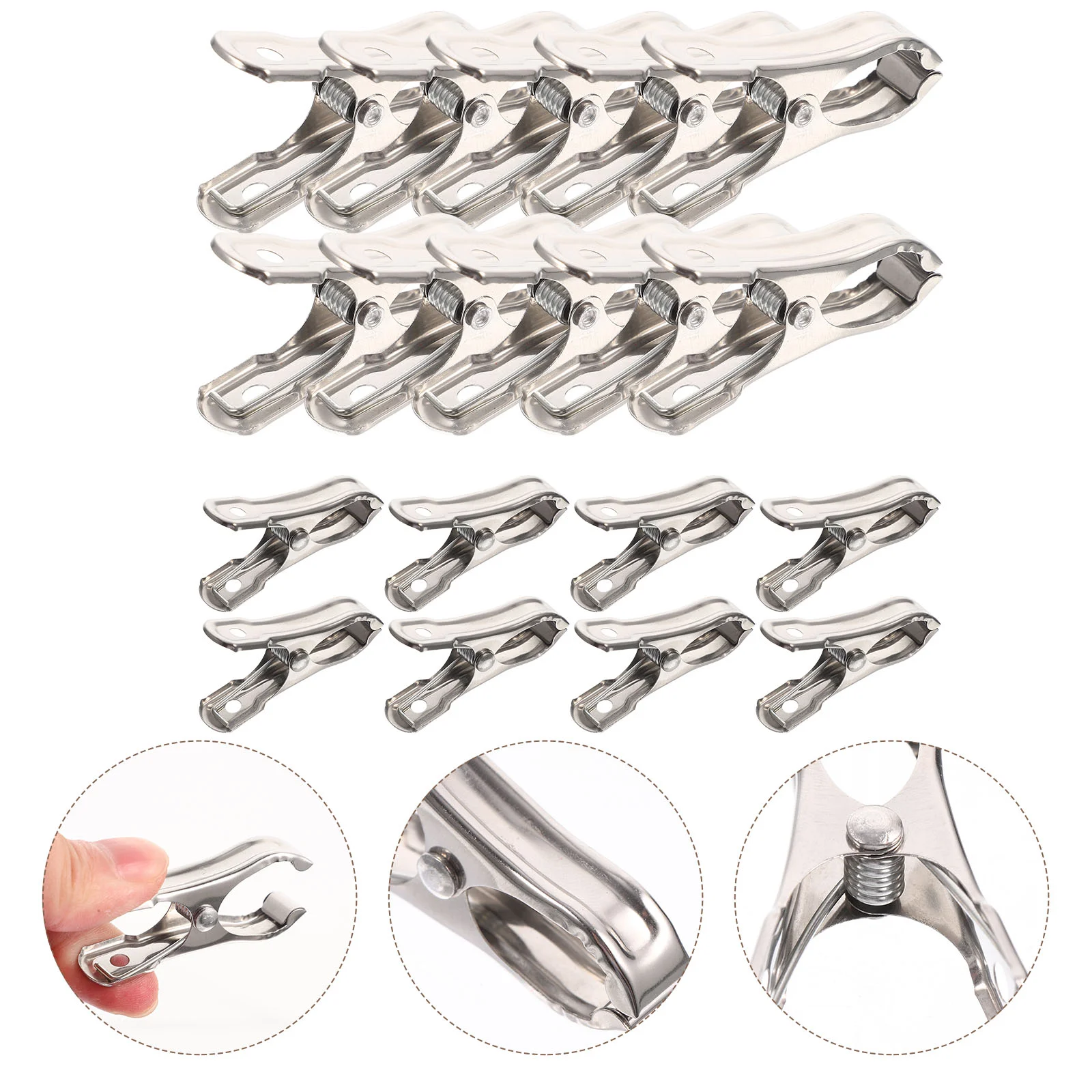 

40pcs For Garden Green House Fabric Clips Garden Clips