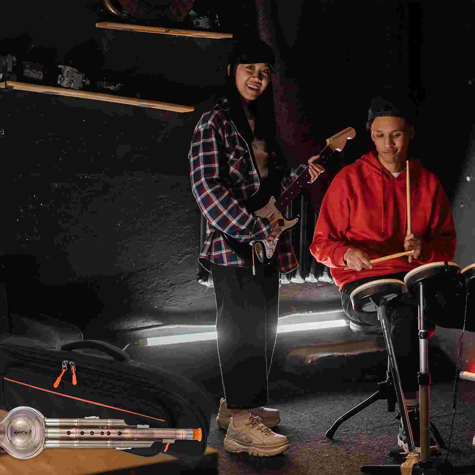 

Trumpet Bag Storage Musical Instrument Hand-held Holder Outdoor Velvet Lining Accessory Carrying