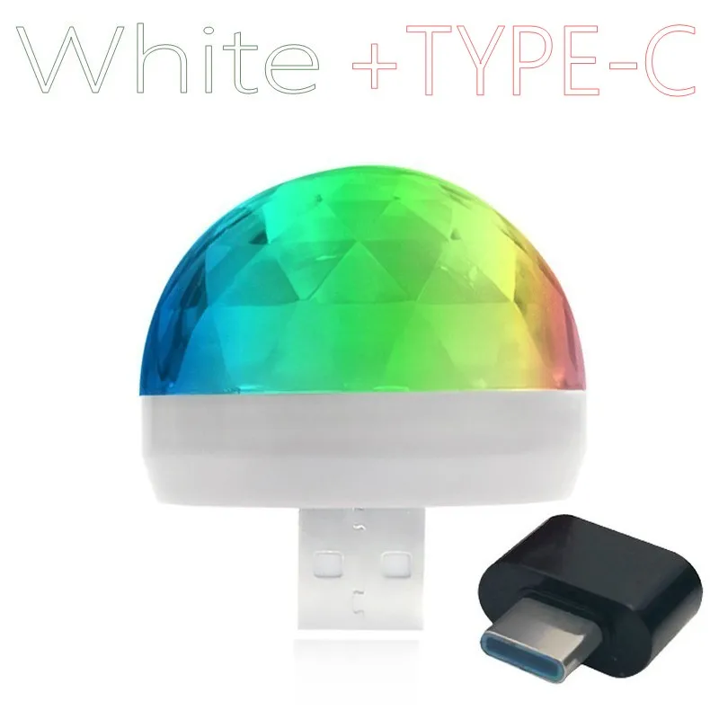 

IWP RGB USB автомобильная светодиодная лампа