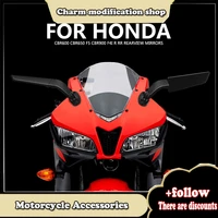 for honda modified motorcycle mirrors wind wing adjustable rotating rearview mirror side cbr600 cbr650 f5 cbr900 f4i r rr