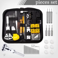 watch repair tool kit watch link pin remover shell opener spring bar remover watch battery replacement strap needle set