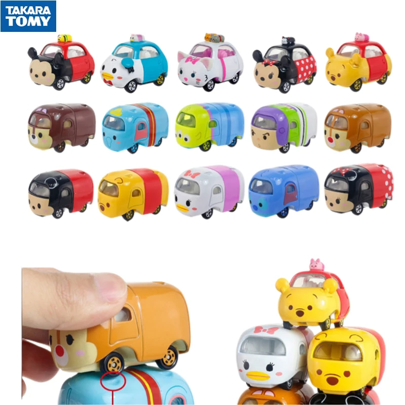 

Spot TAKARA TOMY Tomica Mickey Minnie Clownfish Alloy Car Model Cartoon Character Decoration Toy Collection