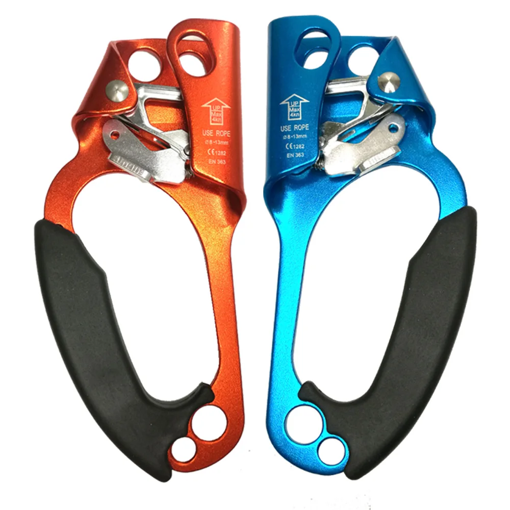 Левый Правый восхождение рука захват восходящий зажим устройство для скалолазания альпинизма дерево Альпинизм Arborist (art.: 7ad9707be) - 7ad9707be