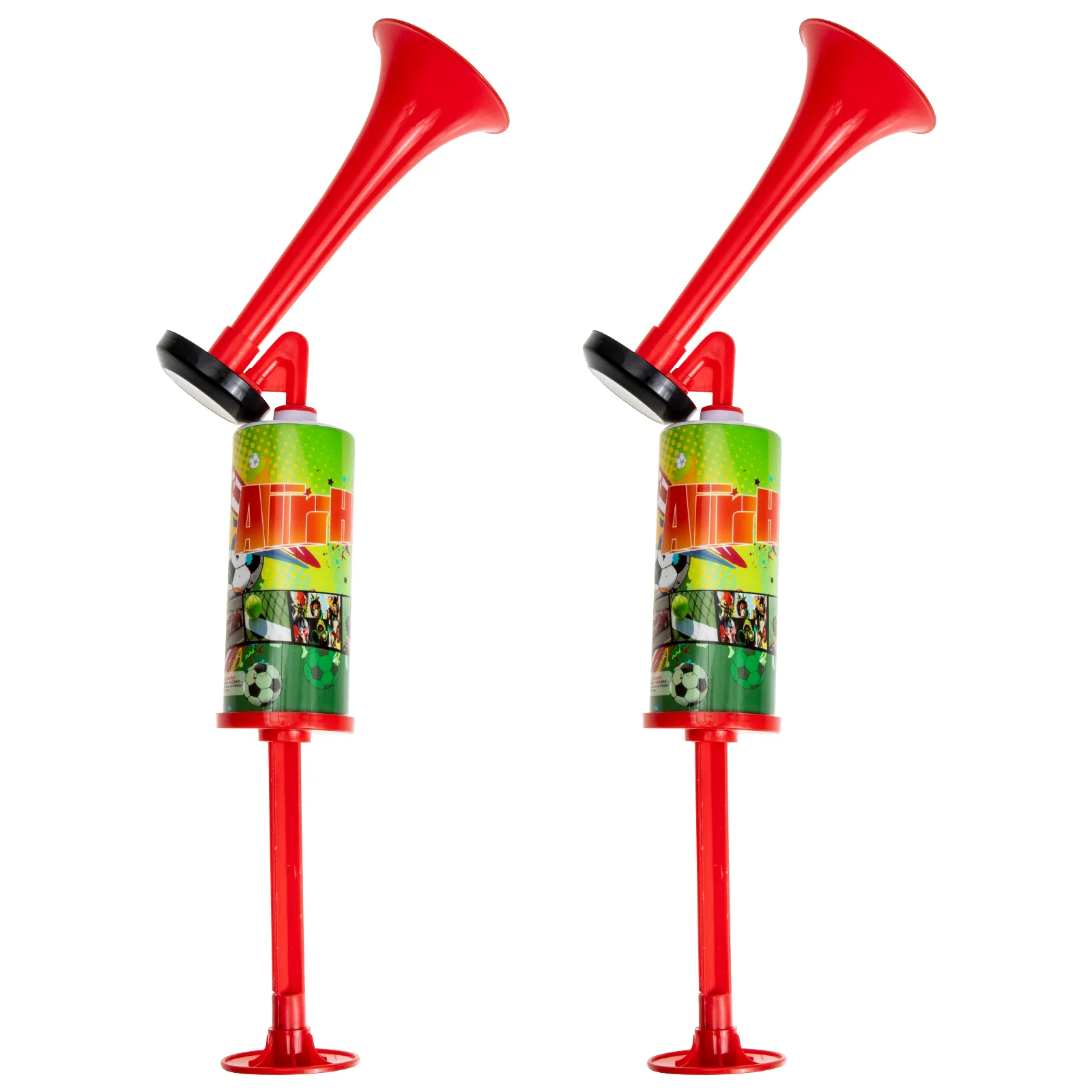 

Horn Air Hand Pump Push Cheer Horns Boat Party Noisemaker Loud Safety Handheld Fans Held Football Trumpet Noise Kidsblast
