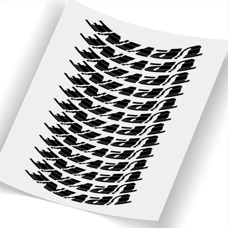 12 шт. светоотражающие наклейки на колеса велосипеда