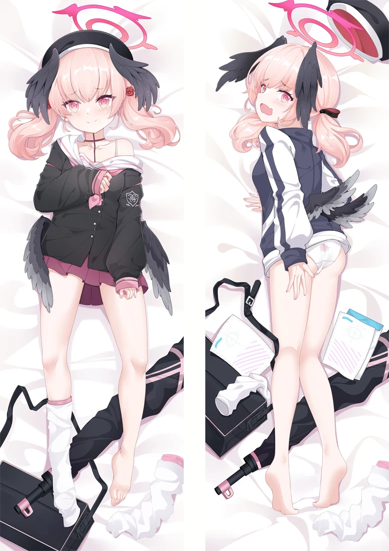 

Shimoe Koharu Dakimakura голубая архивная пикантная наволочка обнимающая подушка для всего тела семейное постельное белье