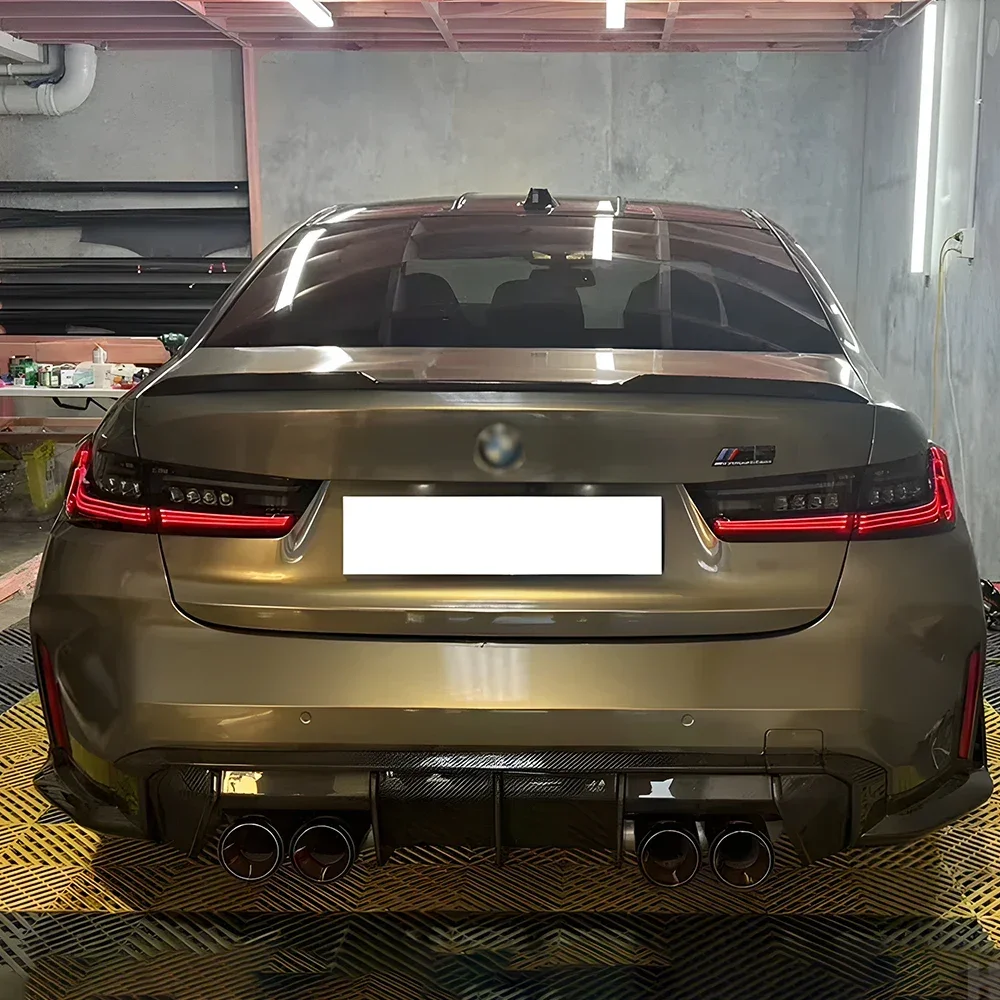 Для BMW 3 серии G20 G28 320i 325i 330i 2020-2024 светодиодные задние фонари в сборе обновление 4