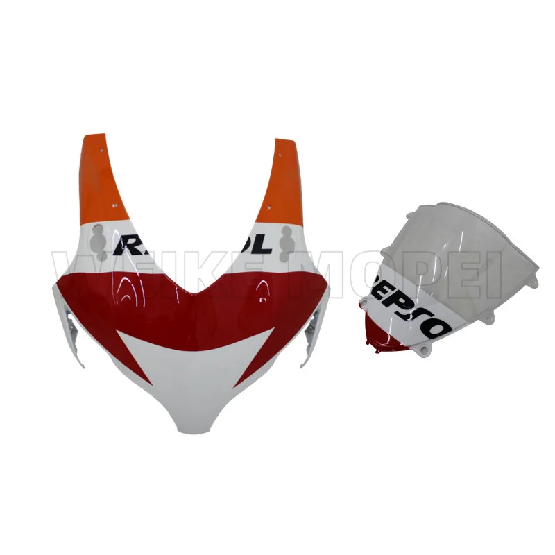 

Передняя верхняя обтекательная накладка на переднюю фару для HONDA CBR1000RR 2008 2009 2010 #1