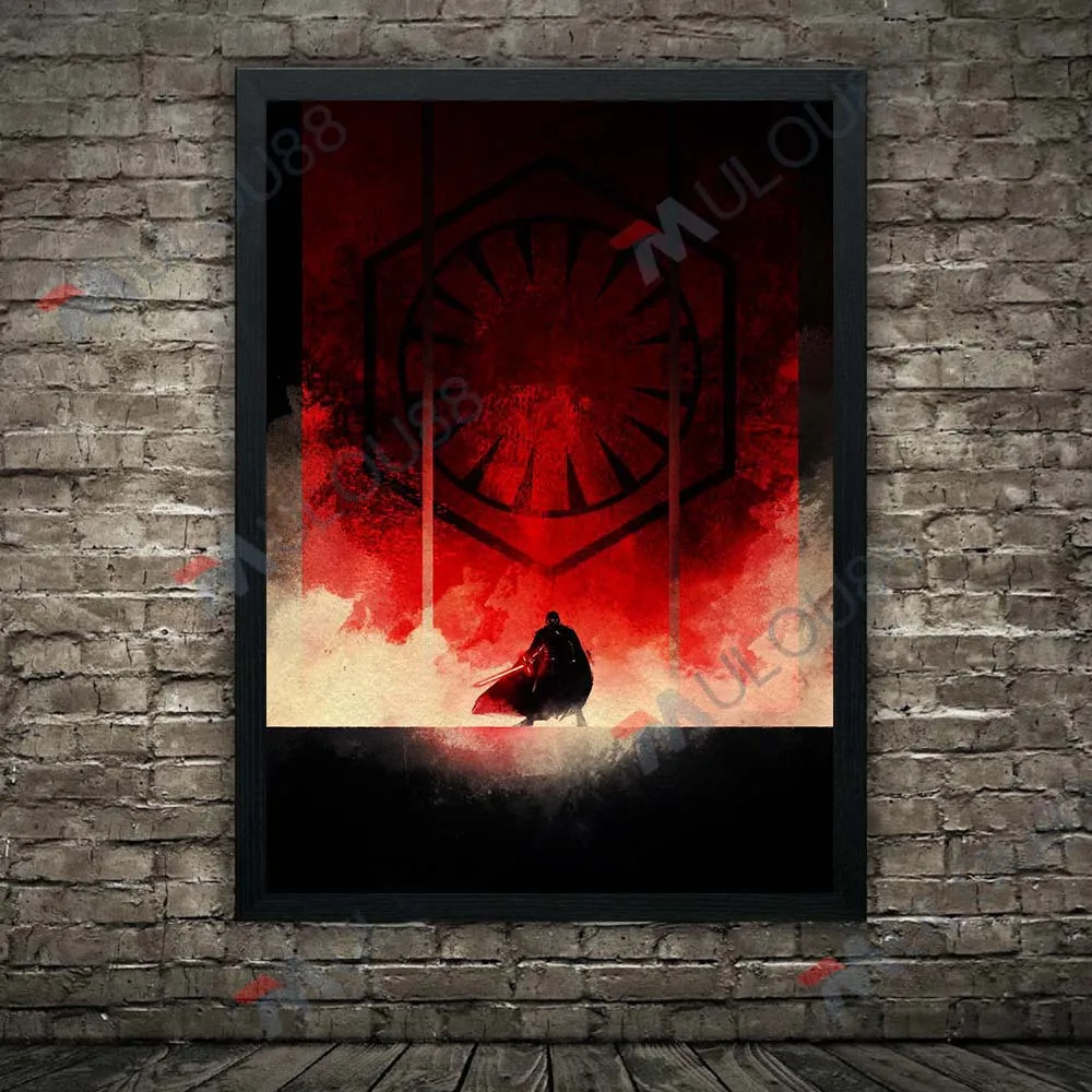 Дарт Maul Сиут Вейдер Кайло Рен персонажи фильмов научной фантастики настенная