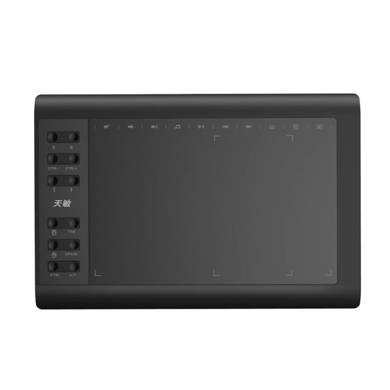 

594A 10x6 Inch Portable Digital Graphics Drawing Tablets Same Style Digital Tablet Handwriting Board For Phone Computer