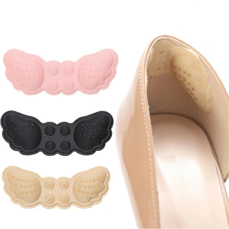 

Women Half Insoles invisible heel sticker half yard pad Adhesive Heels Pads Adjust Size Protector Sticker Anti-Slip Pain Relief